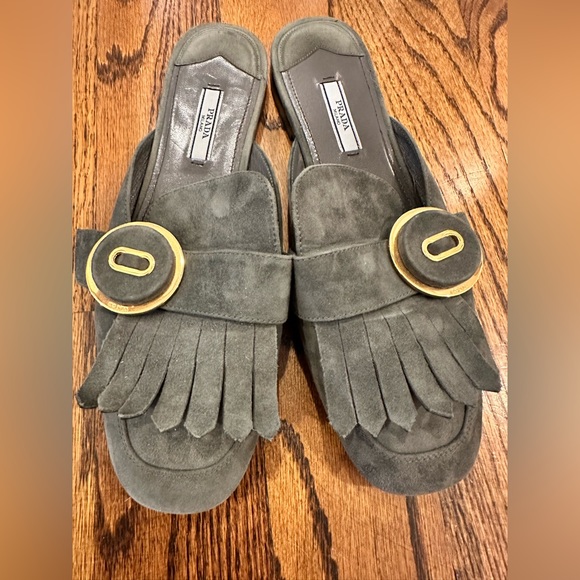 Prada Suede Loafers - Picture 10 of 14